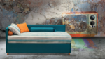Lit canapé Antigua Milano Bedding Design Contemporain Caen