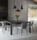 Table carrée avec allonge Marcopolo Midj Design contemporain Caen