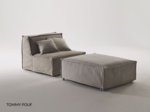 Fauteuil ou canapé convertible TOMMY Milano Bedding Design contemporain Caen